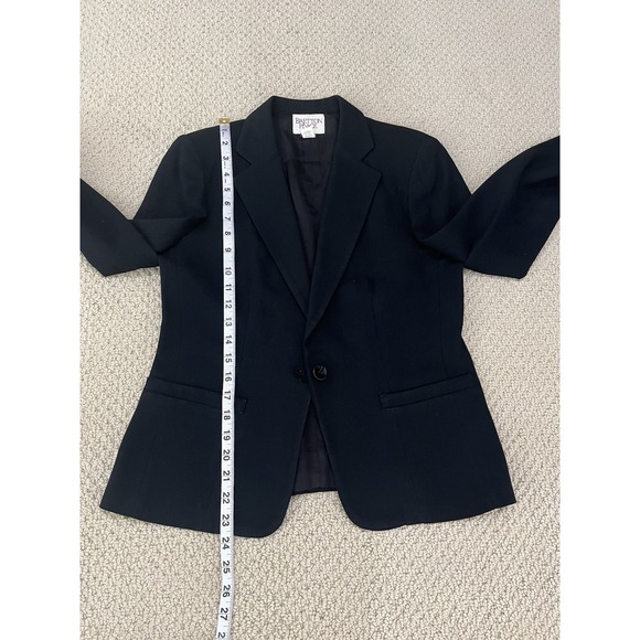 VTG bretton place women 100% wool 2- piece skirt suits size 8 - Picture 7 of 16